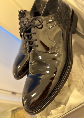 Altınyıldız Siyah Rugan Klasik Erkek Ayakkabı - Görsel 2