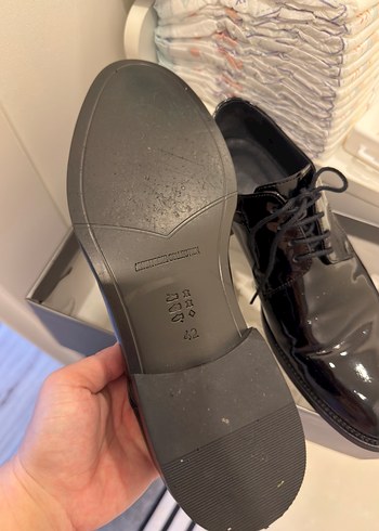 Altınyıldız Siyah Rugan Klasik Erkek Ayakkabı - Görsel 5