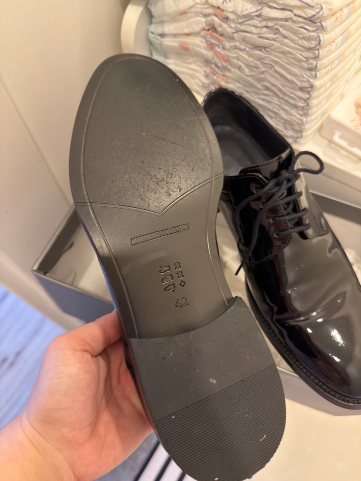 Altınyıldız Siyah Rugan Klasik Erkek Ayakkabı - Görsel 5