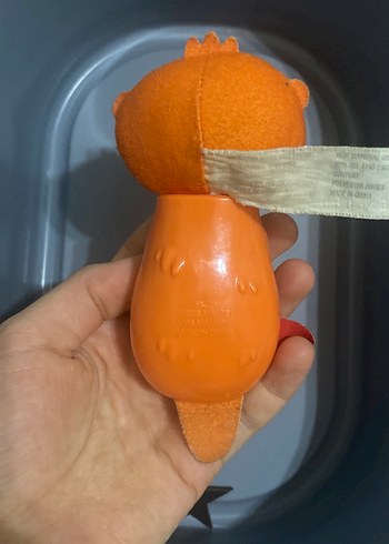 Renkli Turuncu Diş Kaşıyıcı ve Çıngırak fisher price - Görsel 2