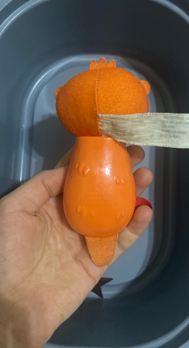 Renkli Turuncu Diş Kaşıyıcı ve Çıngırak fisher price - Görsel 2