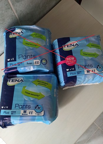 TENA Plus Medium 14 lü paket. - Görsel 3