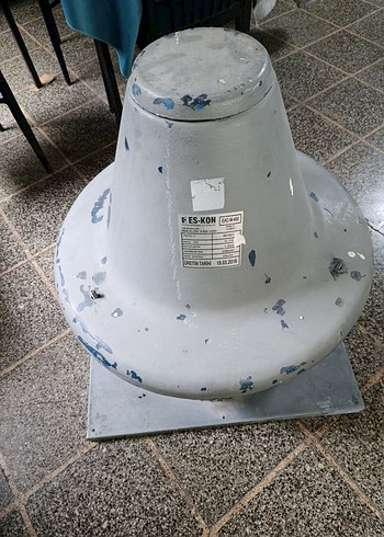 Endüstriyel Sanayi tipi. Vantilatör ES-Kon 400 - Görsel 2