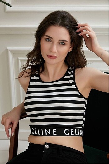 m Beden Celine crop top