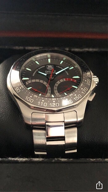 Beden gri Renk TAGHEUER AQUARACER CALİBRE S FERNANDO ALONSO LİMİTED EDİTİONS