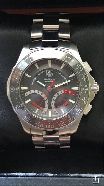 TAGHEUER AQUARACER CALİBRE S FERNANDO ALONSO LİMİTED EDİTİONS