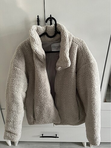 Peluş mont ceket