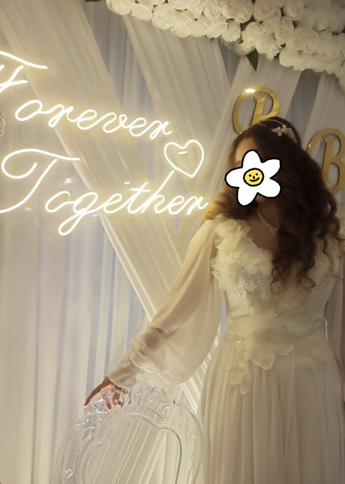 Beyaz nikah elbisesi/ gelinlik - Görsel 2