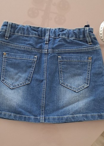 10 Yaş Beden mavi Renk c&A kız çocuk denim etek