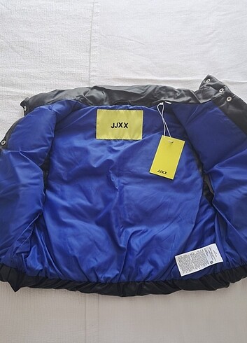 jjxx suni deri kısa yelek - Görsel 2