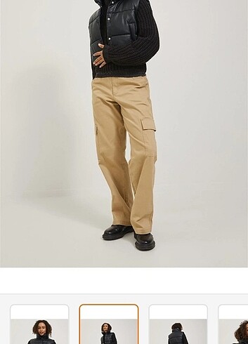 jjxx suni deri kısa yelek - Görsel 7