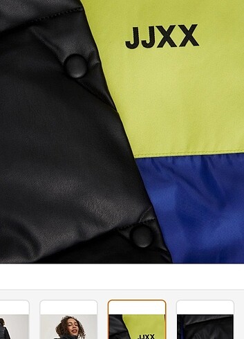 jjxx suni deri kısa yelek - Görsel 8