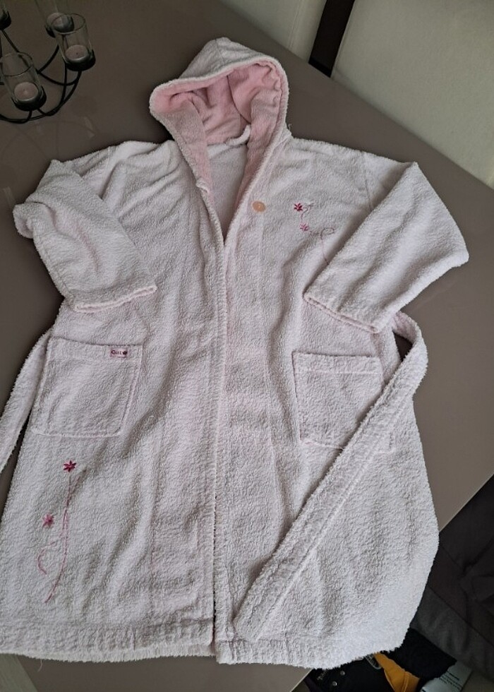 kız çocuk bornoz - Görsel 2