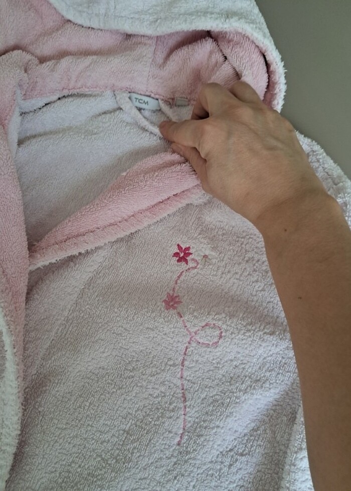 kız çocuk bornoz - Görsel 3