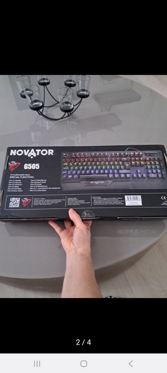 novator g505  Mekanik Oyun Klavyesi - Görsel 2