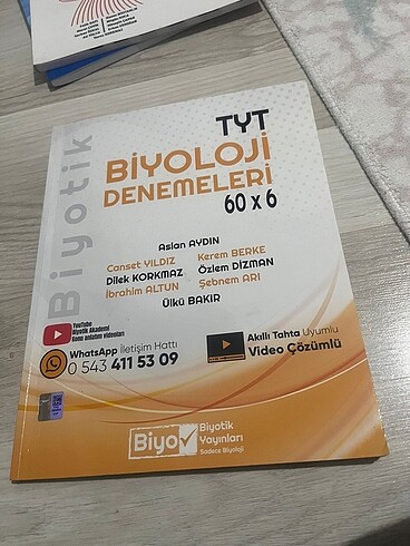 Tyt biyoloji deneme