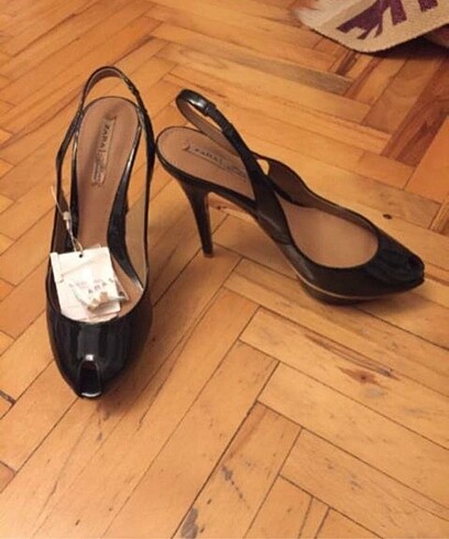 Zara Dolgu Topuklu Ayakkabı