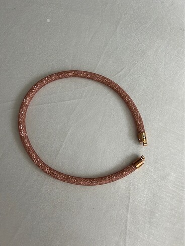 Beden pembe Renk Swarovski Stardust Kolye Bileklik
