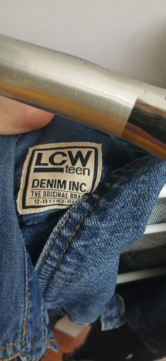 Kadın Mavi Denim Düğmeli Ceket - Görsel 2