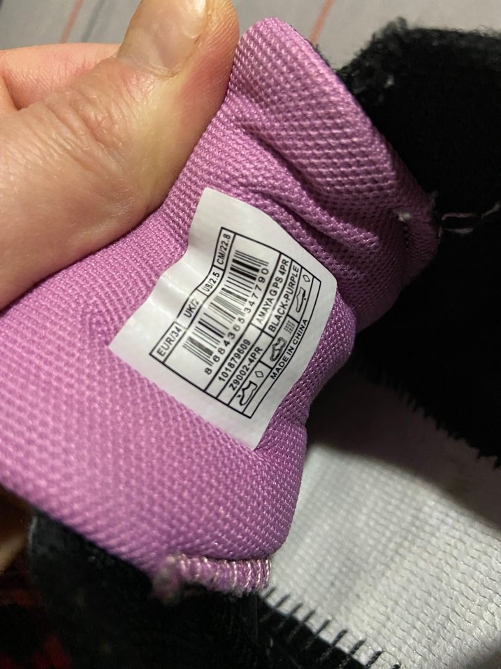 Mor Bağcıklı Kız Çocuk Spor Ayakkabı - Görsel 5