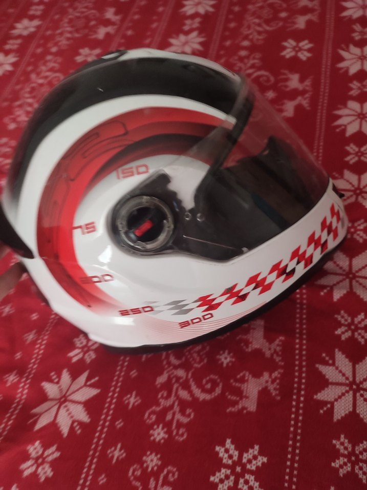 Renkli Baskılı LS2 Motosiklet Kaskı - Görsel 2