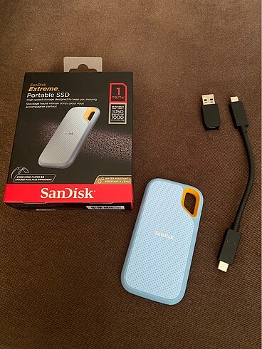 SanDisk 1TB Extreme Taşınabilir SSD