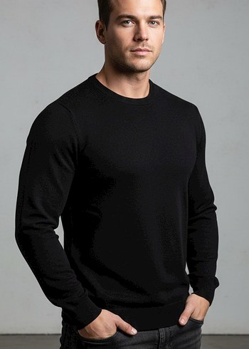 Siyab Triko erkek kazak - Görsel 3