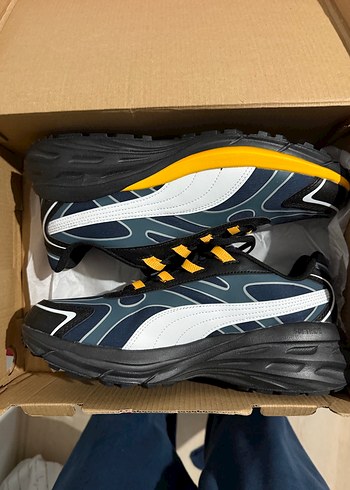 Puma Hypnotic Ls Abrupt Lacivert Erkek Sneaker - Görsel 2