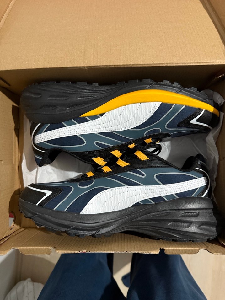 Puma Hypnotic Ls Abrupt Lacivert Erkek Sneaker - Görsel 2