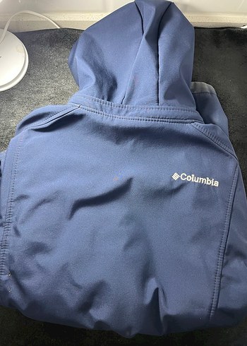 Columbia Kapüşonlu Mont  Mavi Gri - Görsel 2