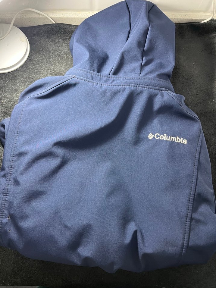 Columbia Kapüşonlu Mont  Mavi Gri - Görsel 3