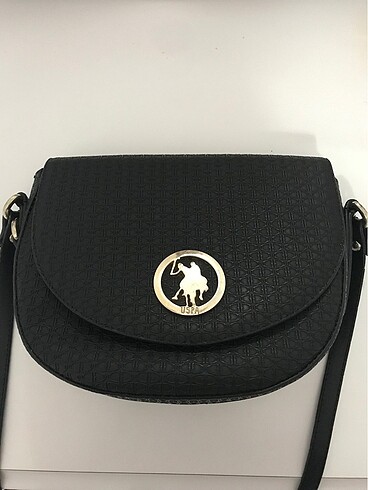 U.S Polo Assn. Kadın Siyah Kol Çantası