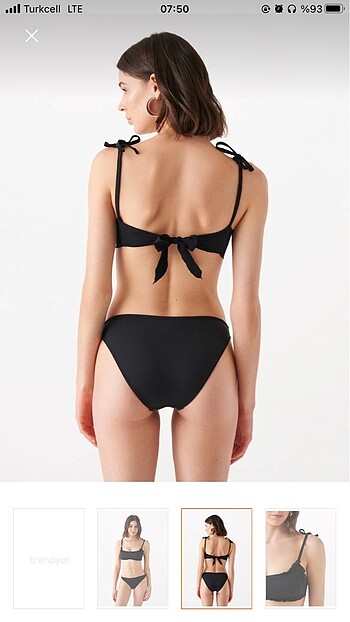 36 Beden Bikini Üstü