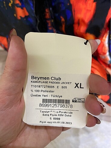 xl Beden Beymen club mont