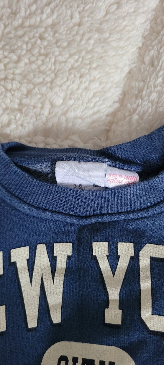 Zara New York Baskılı Bebek Takımı - Görsel 3