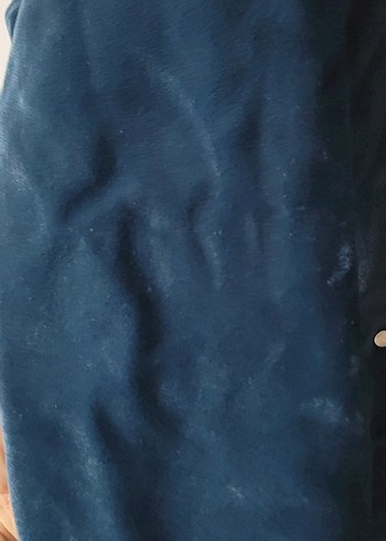 koton kadife  Midi Kadın Kaban - Görsel 3