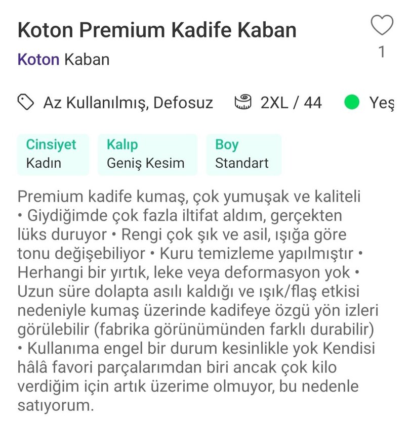koton kadife  Midi Kadın Kaban - Görsel 5