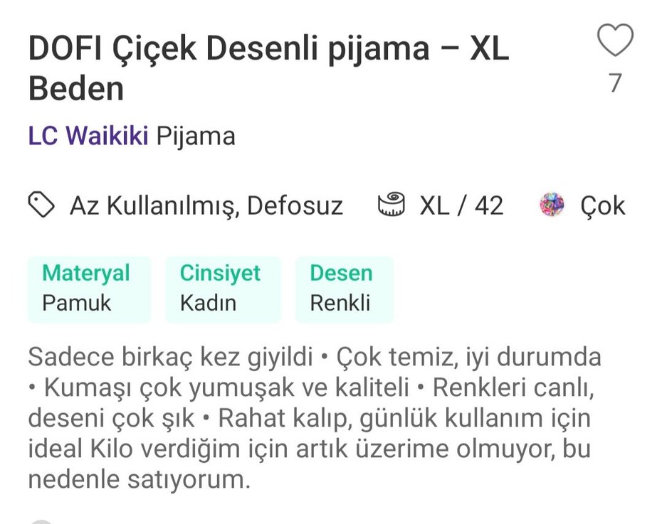 Bohem Uzun Kollu Renkli Kadın Pijama Takımı - Görsel 4