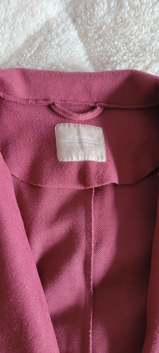 lcw Midi Uzunlukta Kemerli Kadın Kaban - Görsel 2