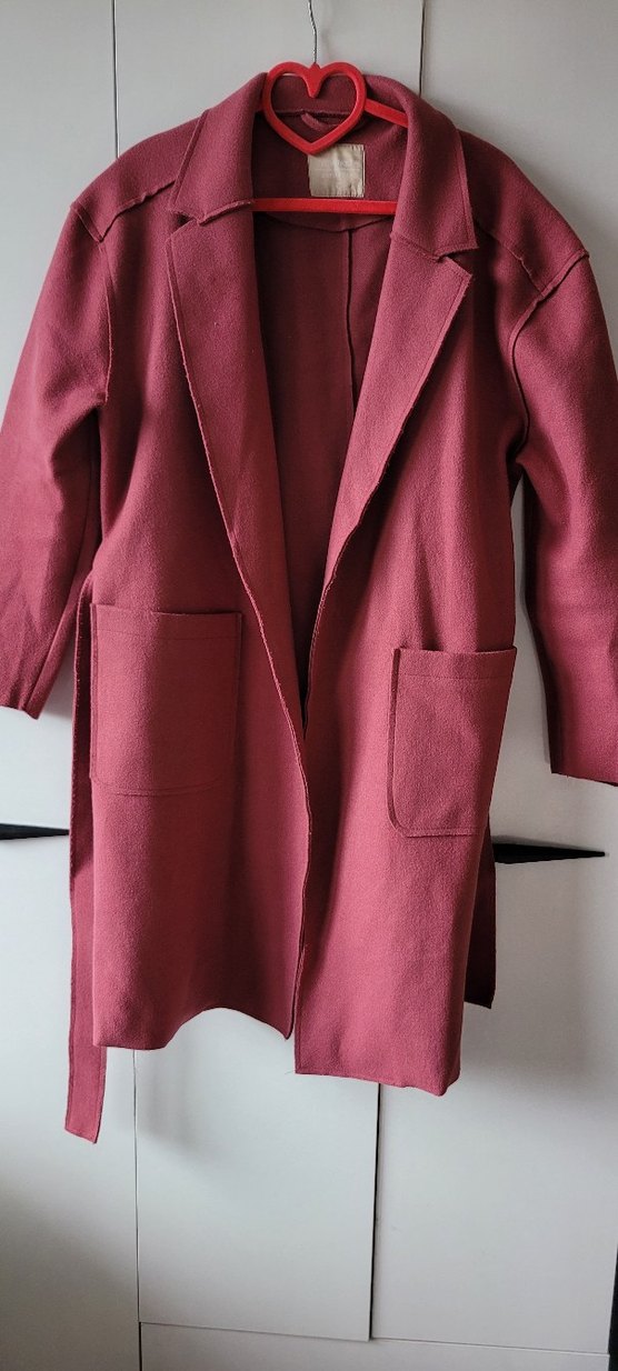 lcw Midi Uzunlukta Kemerli Kadın Kaban - Görsel 4