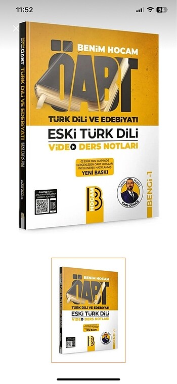 Eski Türk dili Öabt benim hocam