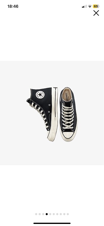 converse chuck 70 Hi Basic Siyah