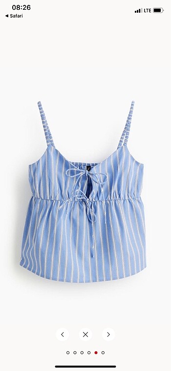 H&M H&M askılı üst