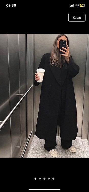 zara kaşe kaban