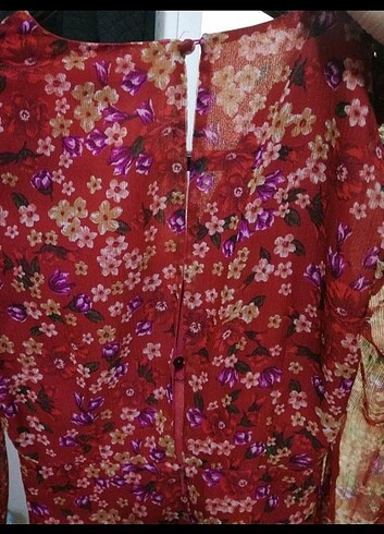 Mango Şifon elbise  - Görsel 2