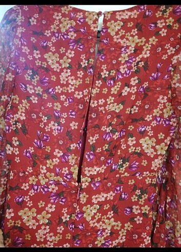 Mango Şifon elbise  - Görsel 3