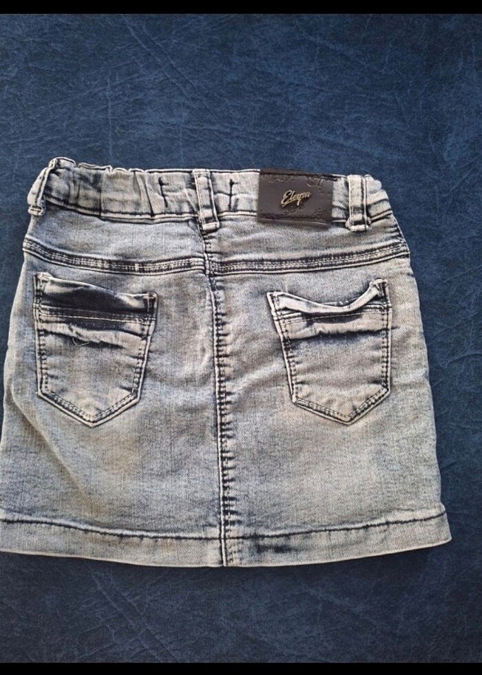 Çocuk kot etek - Görsel 2