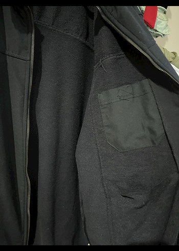 Vintage y2k Fermuarlı Erkek Yüksek Yakalı Ceket - Görsel 6