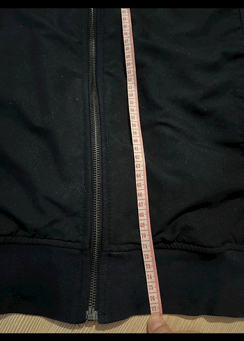 Vintage y2k Fermuarlı Erkek Yüksek Yakalı Ceket - Görsel 8