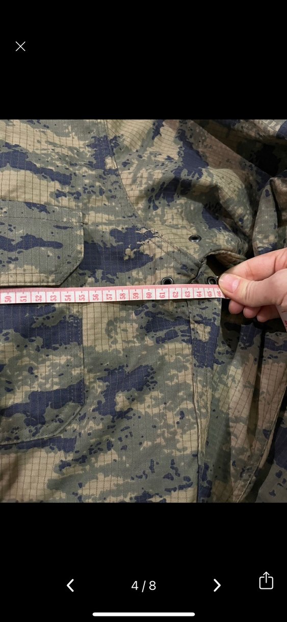 Askeri Kapüşonlu Kamuflaj Desenli Uzun Erkek Mont - Görsel 4